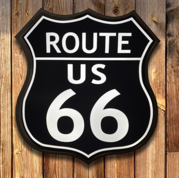 18" BACKLIT LED SHIELD SIGN
