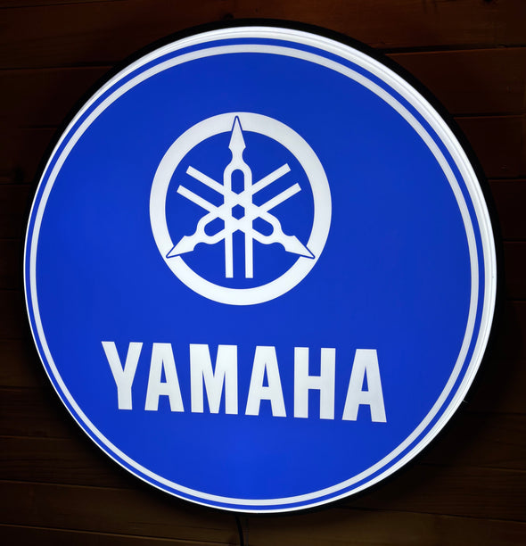 Yamaha 30" Backlit LED Button Sign Design #BB5078