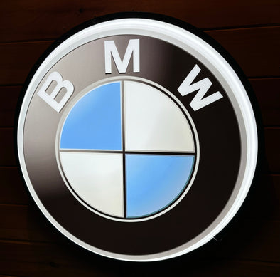 BMW 18" Backlit LED Button Sign Design #W5017