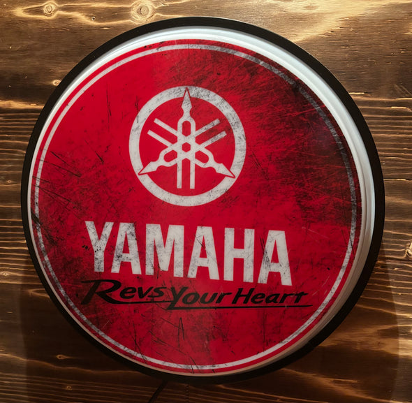 Yamaha 18" Backlit LED Button Sign Design #W5000