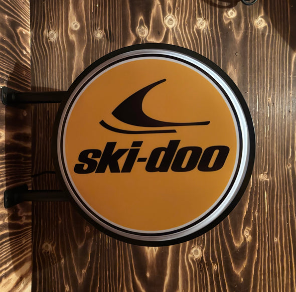 Ski-doo 20" LED Fixed Flange Sign Design #F5072