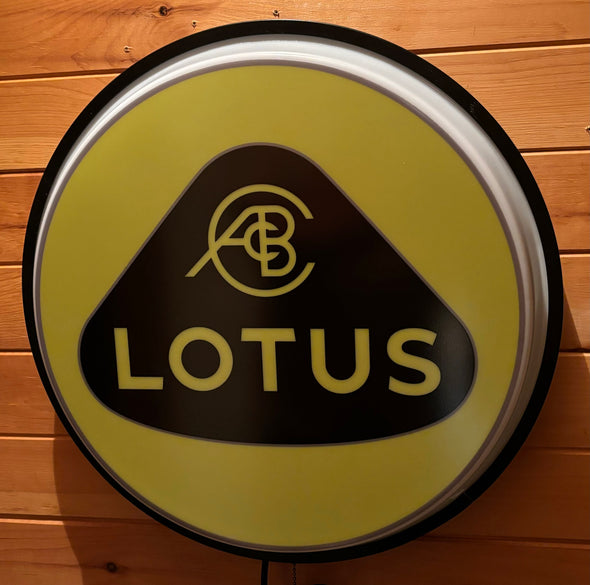 Lotus 18" Backlit LED Button Sign Design #W7207