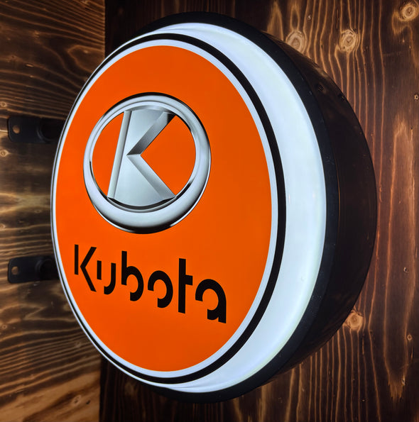 Kubota 20" LED Fixed Flange Sign Design #F5034