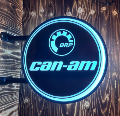 Can-Am 20" LED Fixed Flange Sign Design #F5023