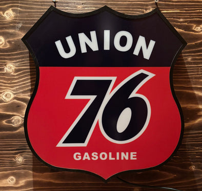 Union 76 Backlit 18" LED Shield Sign Design #D7115