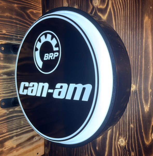 Can-Am 20" LED Fixed Flange Sign Design #F5023