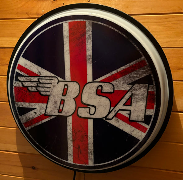 BSA 18” Backlit LED Button Sign Design #W5045