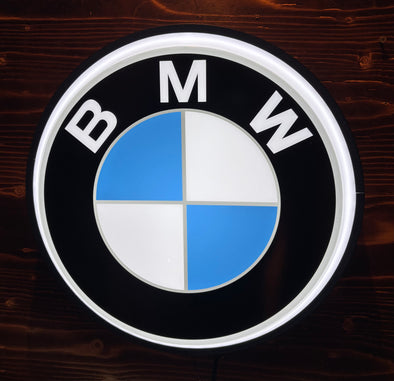 BMW 18" Backlit LED Button Sign Design #W5017