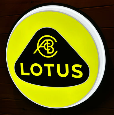 Lotus 18" Backlit LED Button Sign Design #W7207
