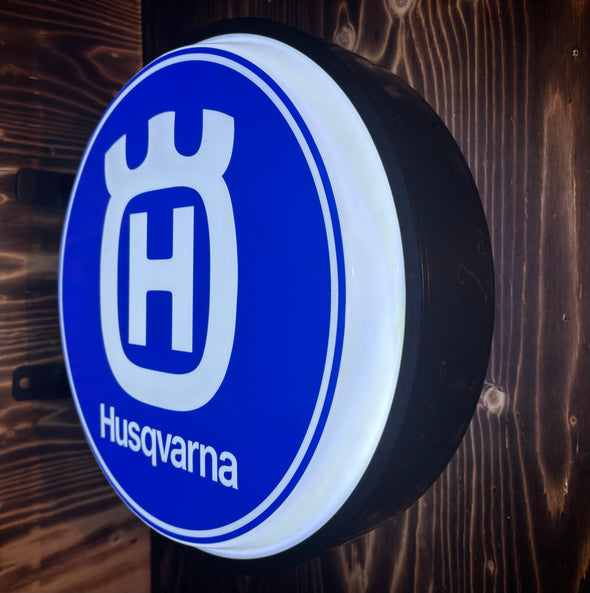 Husqvarna 20" LED Fixed Flange Sign Design #F5060