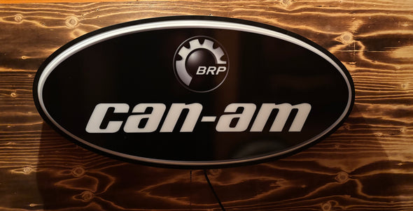 Can-am 32” Backlit LED Oval Sign Design #V7225