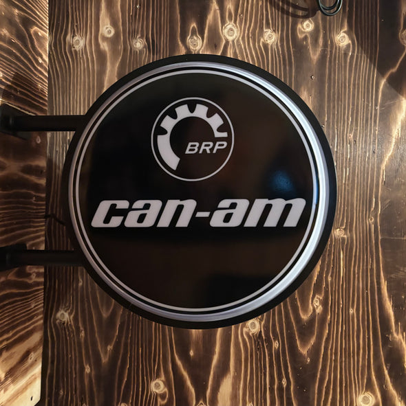 Can-Am 20" LED Fixed Flange Sign Design #F5023