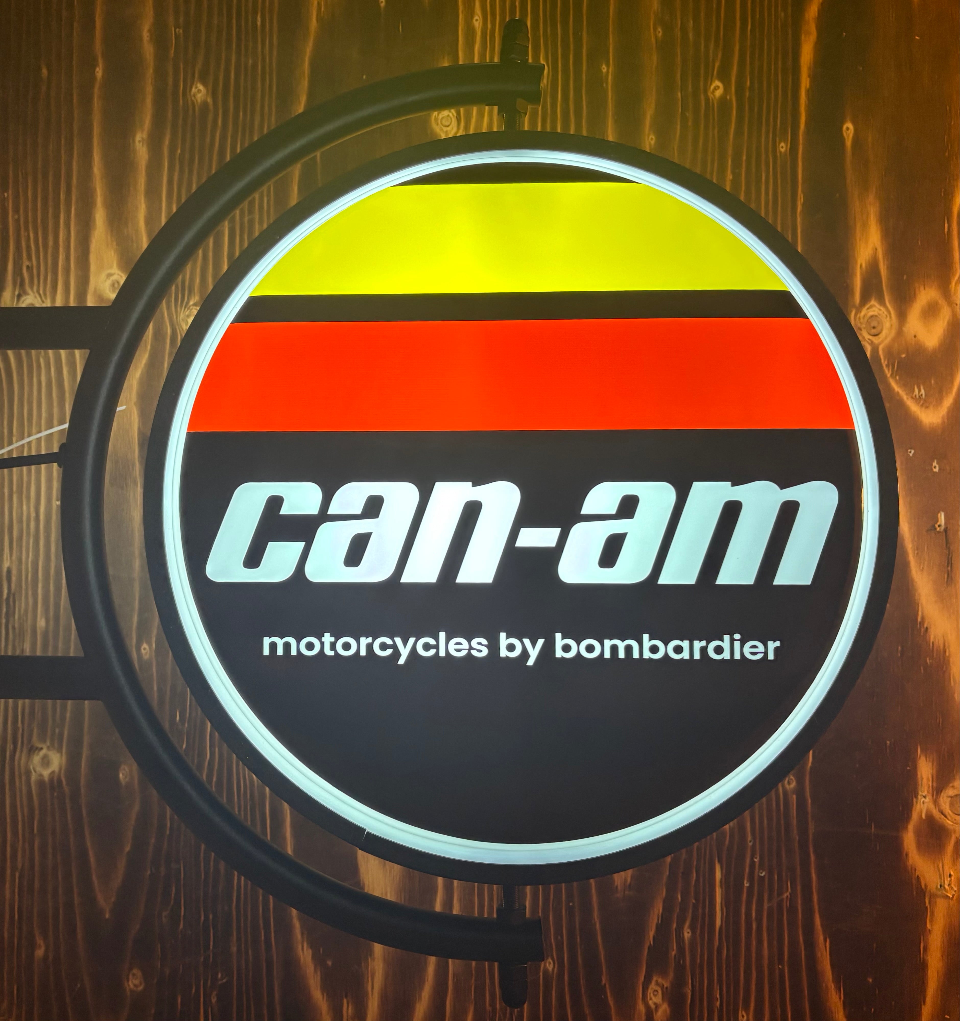 Lighted Sign Can Can-Am 24