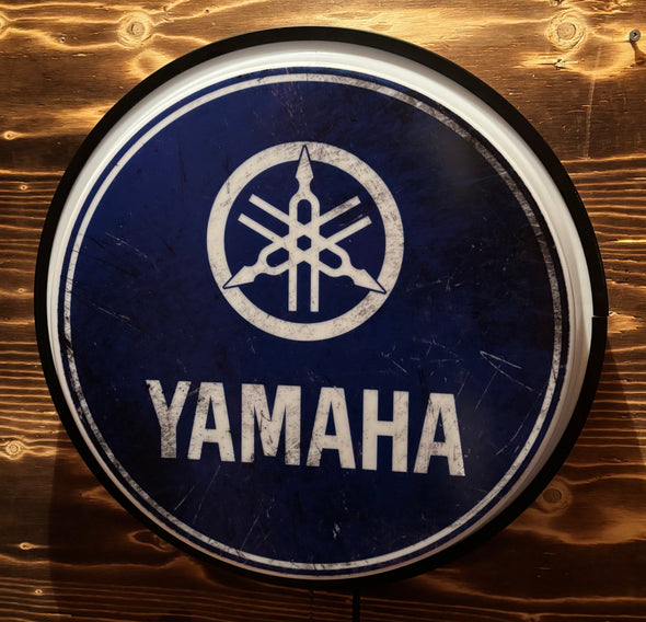 Yamaha 18" Backlit LED Button Sign Design #W5078
