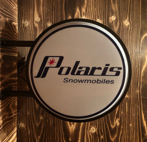 Polaris 20" LED Fixed Flange Sign Design #F7022
