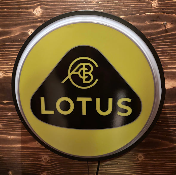 Lotus 18" Backlit LED Button Sign Design #W7207