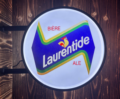 Bière Laurentide 20" LED Fixed Flange Sign Design #F6022