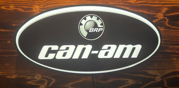 Can-am 32” Backlit LED Oval Sign Design #V7225