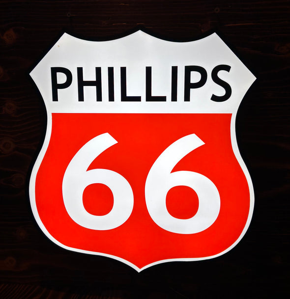 Phillips 66 Backlit 18" LED Shield Design #D7082