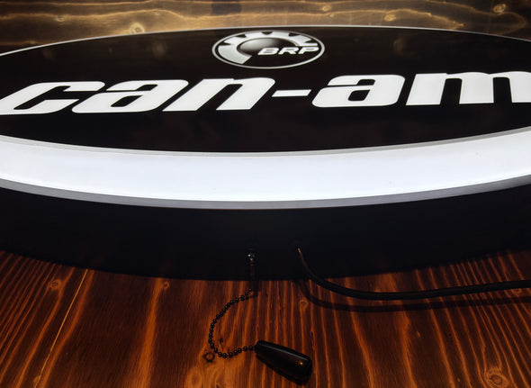 Can-am 32” Backlit LED Oval Sign Design #V7225