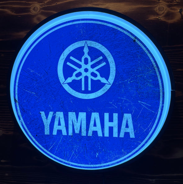Yamaha 18" Backlit LED Button Sign Design #W5078