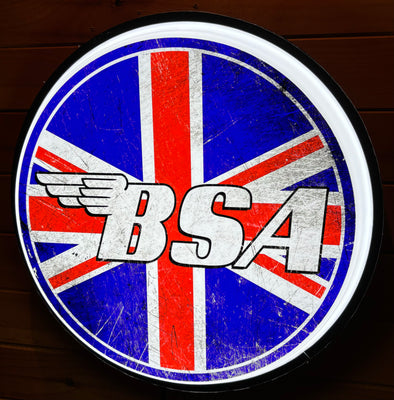 BSA 18” Backlit LED Button Sign Design #W5045