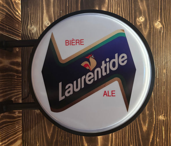 Bière Laurentide 20" LED Fixed Flange Sign Design #F6022