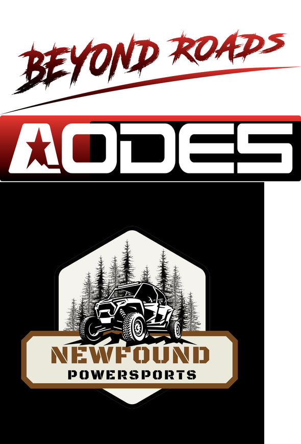 Newfound Motosports Custom Designed 30" Backlit Button Sign