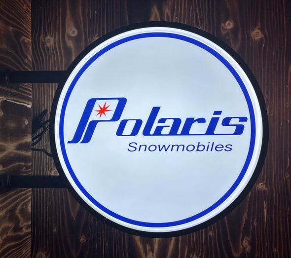 Polaris 20" LED Fixed Flange Sign Design #F7022