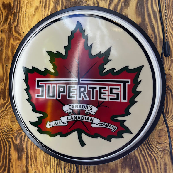 Supertest 18" Backlit LED Button Sign Design #W5013