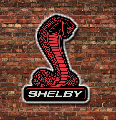 Shelby Cobra Die Cut Slim Profile LED Sign Design #SP1003