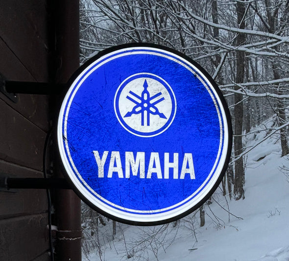 Yamaha 20" LED Fixed Flange Sign Design #F5078