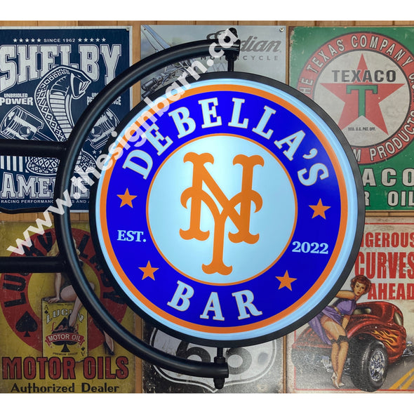 Debella’s Bar Custom Design 24’’ Pivoting