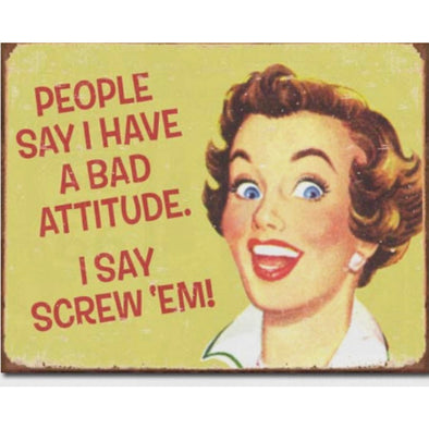Design #1551 Vintage Tin Sign