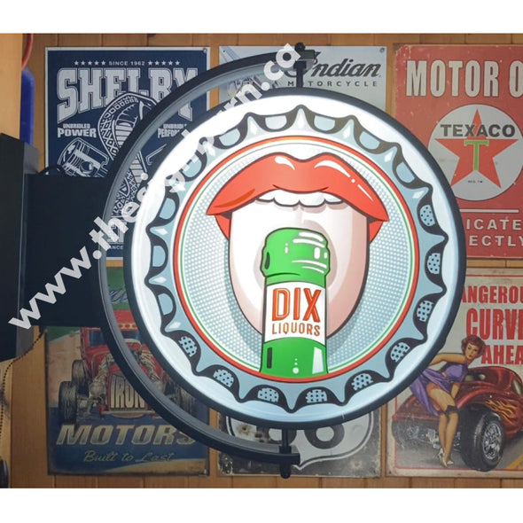 Dix Liquors Custom Design Pivoting With Switch