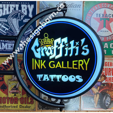 Graffiti’s Custom Design 24’’ Pivoting