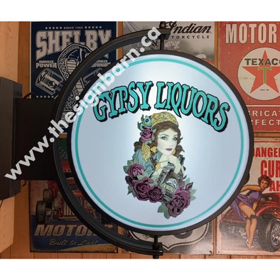 Gypsy Liquors Custom Designed 24’’ Pivoting