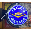 Jack’s Garage/ Cadillac Service Custom Designed 24’’ Rotating Sign Pivoting With Switch