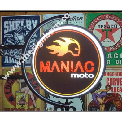 Maniac Moto Custom Design 24’’ Pivoting