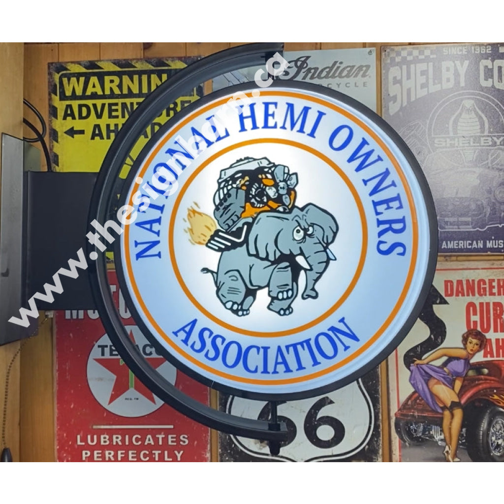 Pivoting Sign National Hemi Owners 24