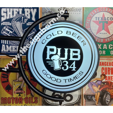 Pub 34 Custom Design 24’’ Pivoting