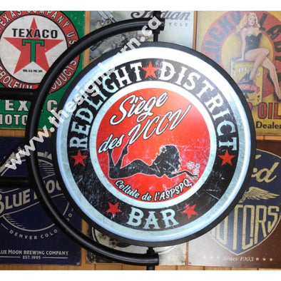 Redlight District Custom Design 24’’ Pivoting