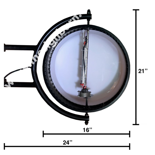 Redlight District Custom Design 24’’ Pivoting