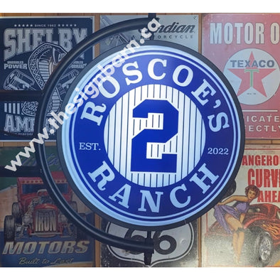 Roscoe’s Ranch Custom Design 24’’ Pivoting