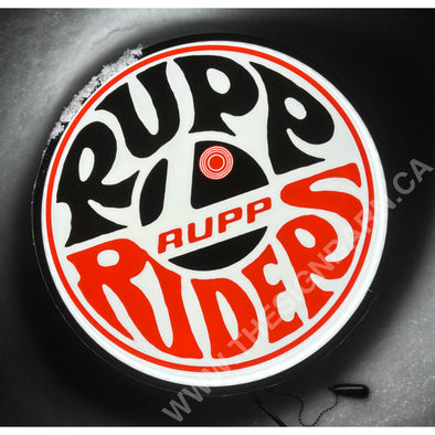 Rupp Riders 18’’ Backlit LED Button Sign Design #W7086 18” Backlit Led Buttons