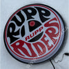 Rupp Riders 18’’ Backlit LED Button Sign Design #W7086 18” Backlit Led Buttons