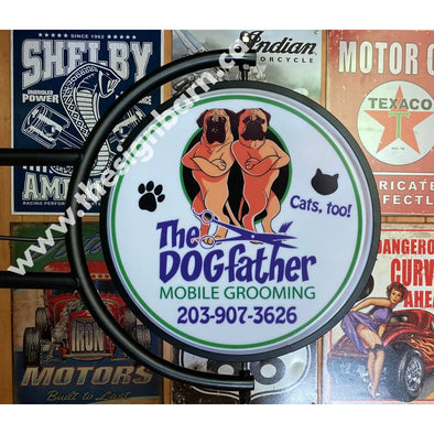 The Dogfather Grooming Custom Design