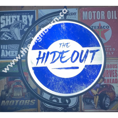The Hide Out On Beach/ Leafs Custom Design