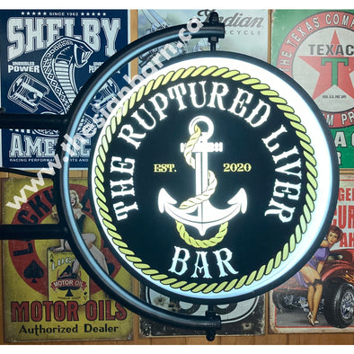 The Ruptured Liver Custom Design 24’’ Pivoting