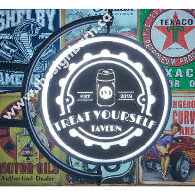 Treat Yourself Tavern Custom Design